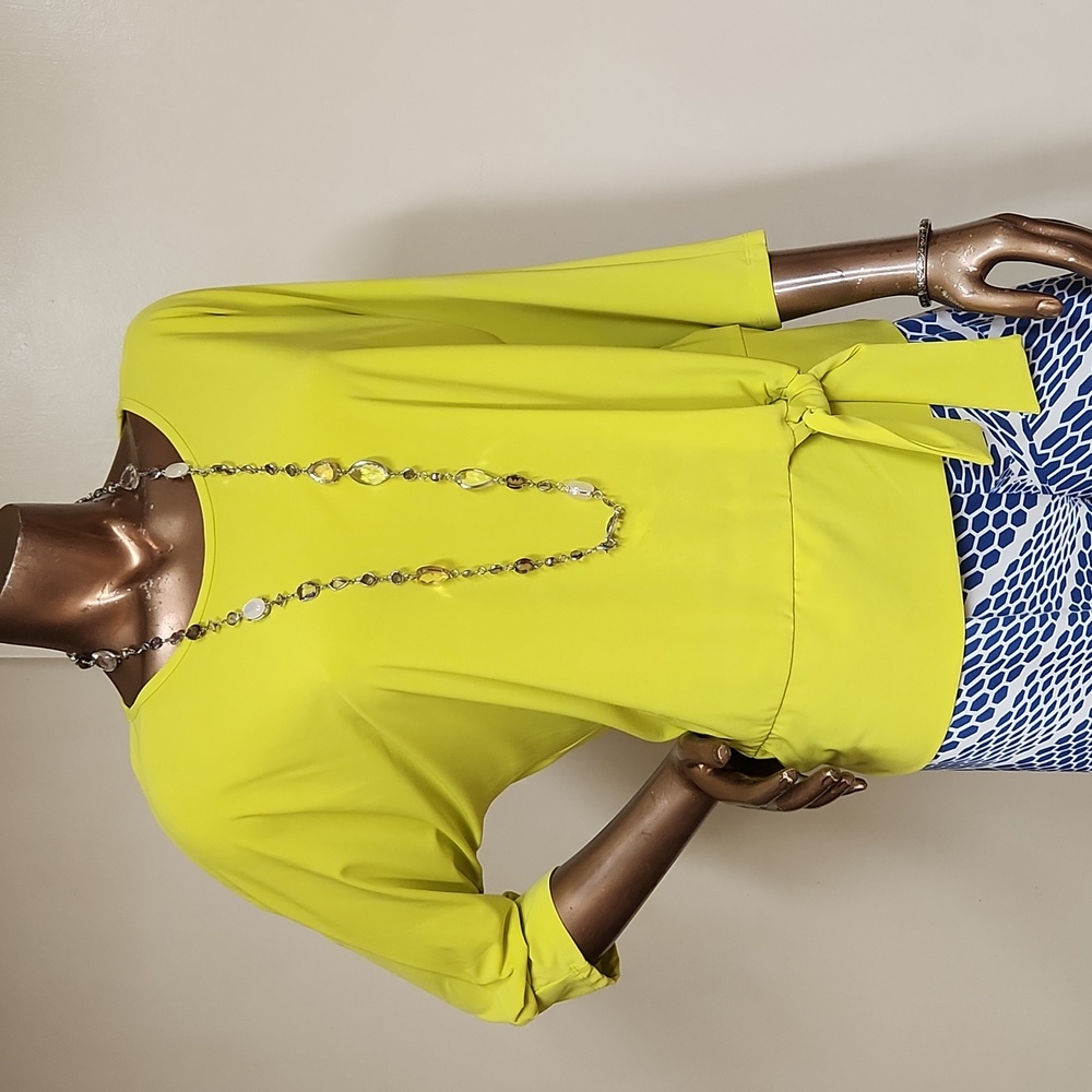 Coconut Bianco Neon Blouse Size PXL